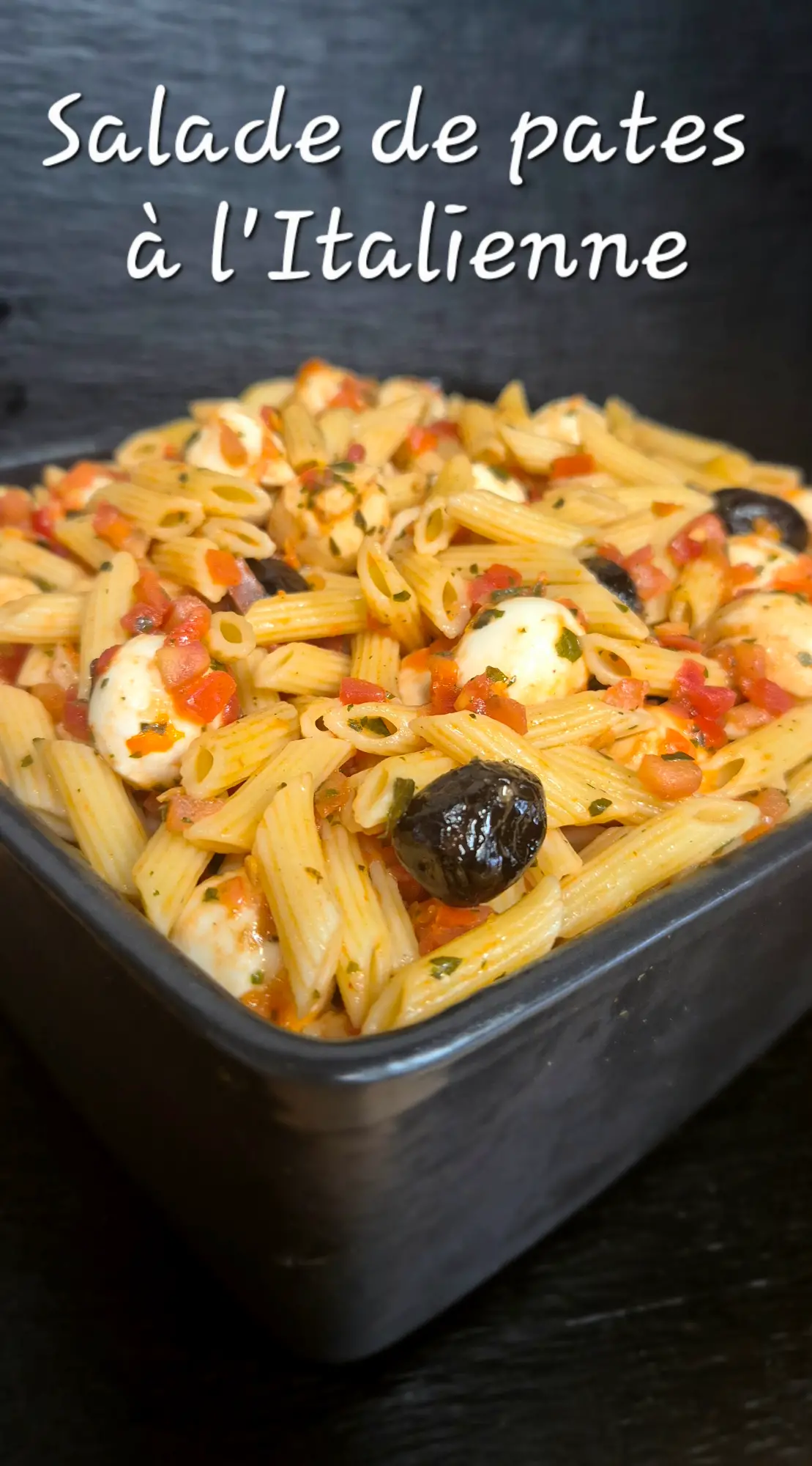 salade de pates a l'italienne