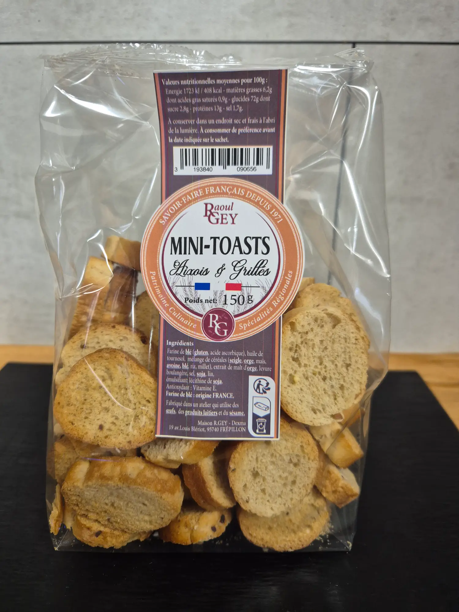 mini toasts