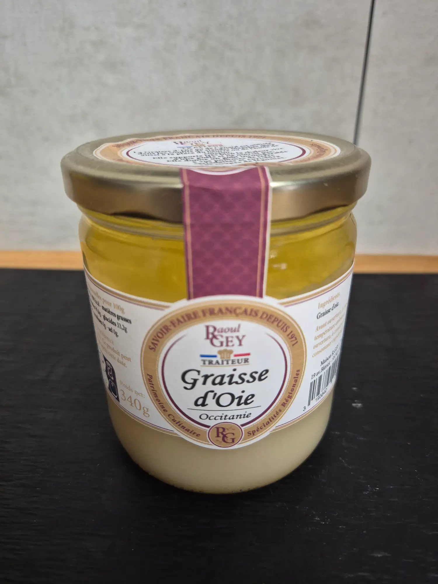 graisse d'oie