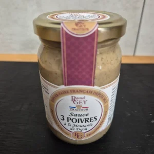 sauce 3 poivres