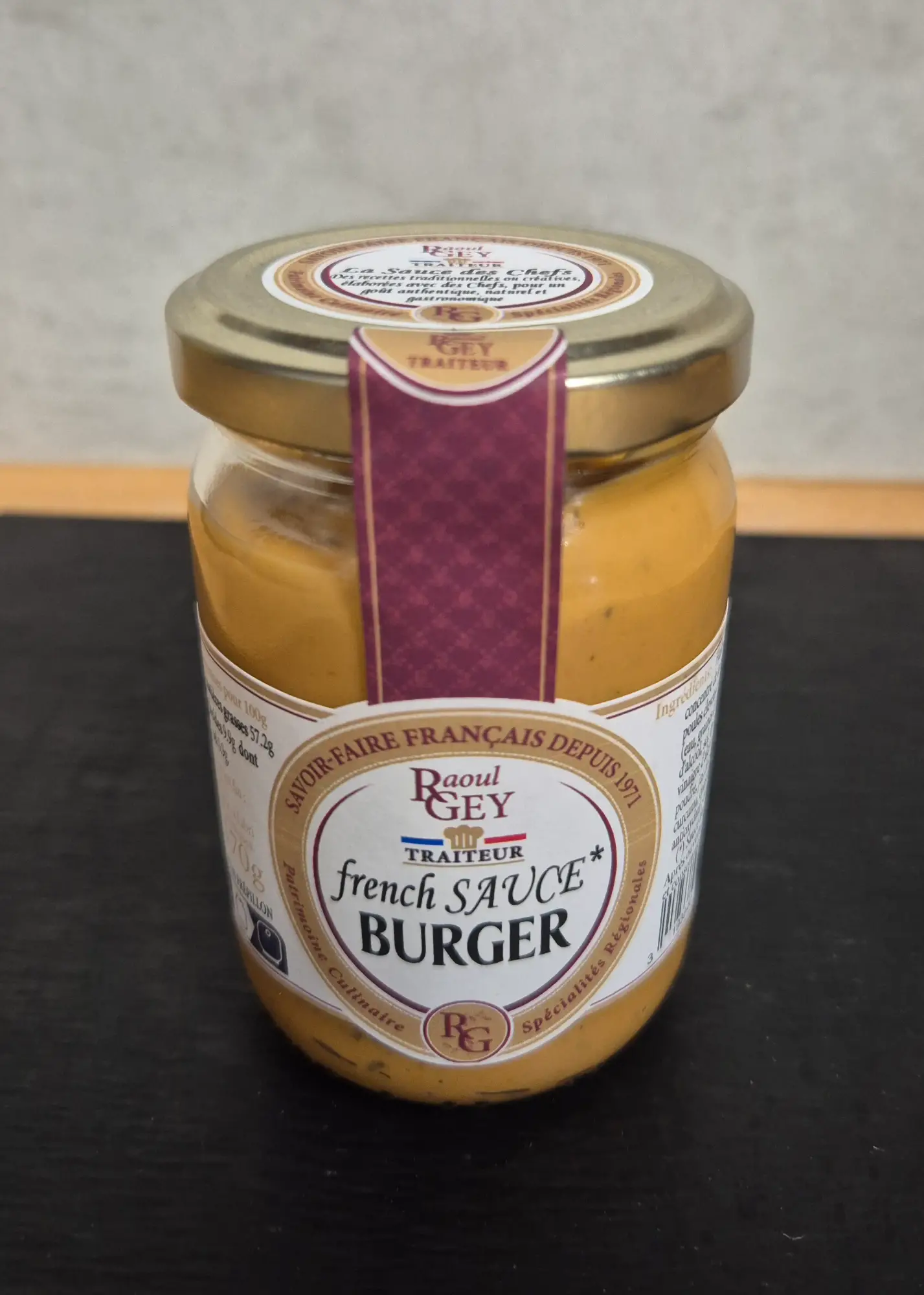 sauce à burger