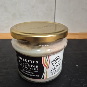 Rillettes porc Noir de bigorre 