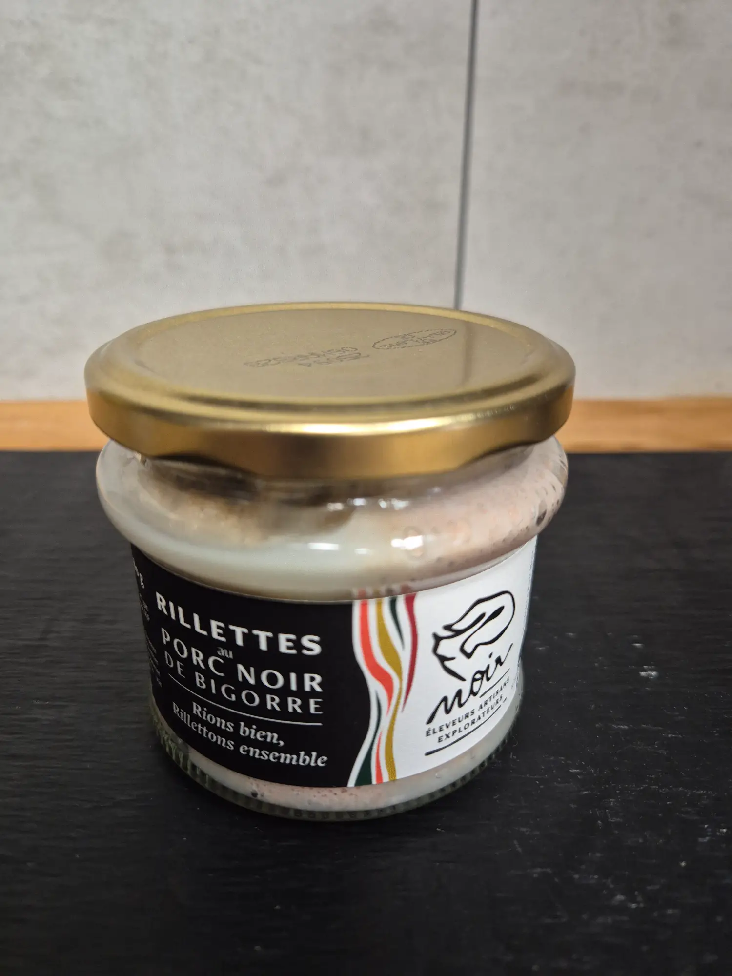 Rillettes porc Noir de bigorre 