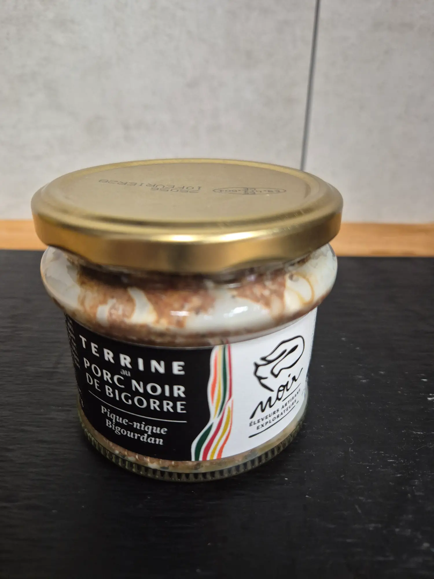 terrines de campagne porc Noir de bigorre