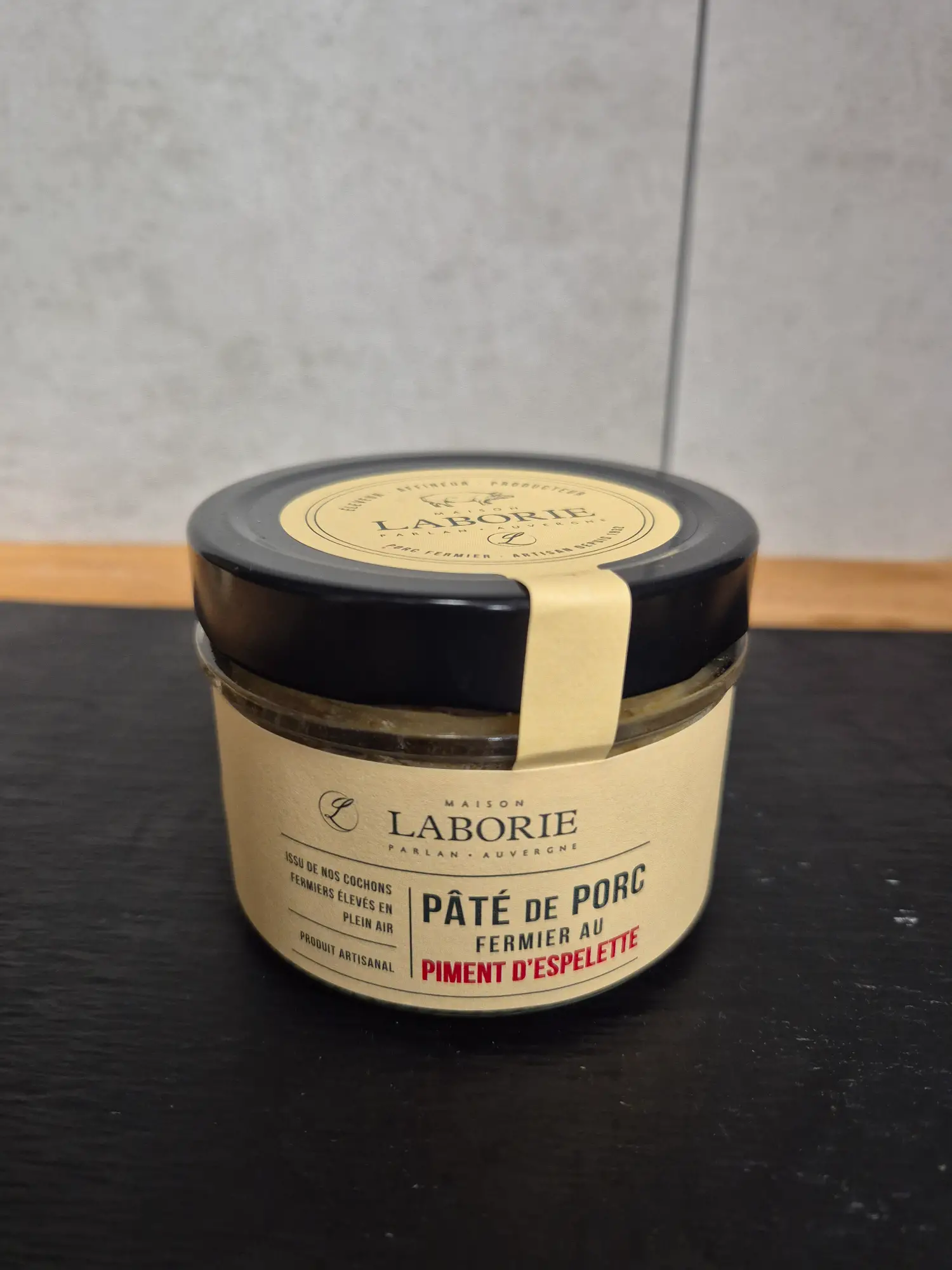 Pâté de porc fermier au piment d’Espelette