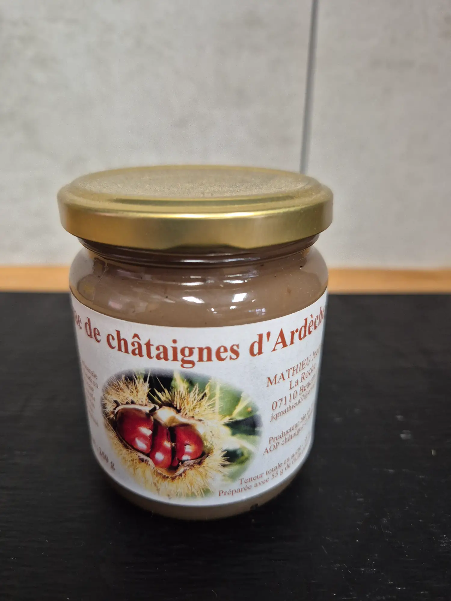 Crème de châtaigne d’Ardèche