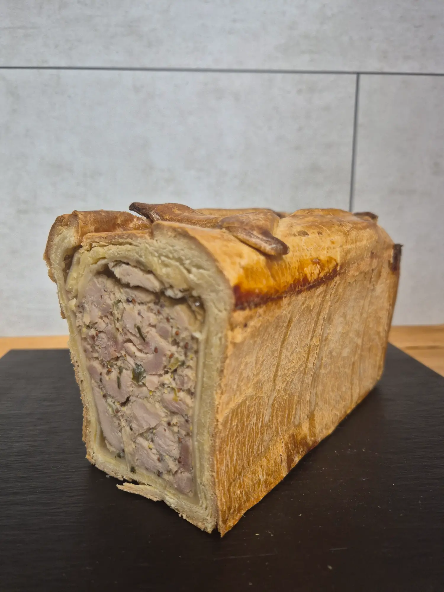 paté en croute poulet moutarde a l'ancienne