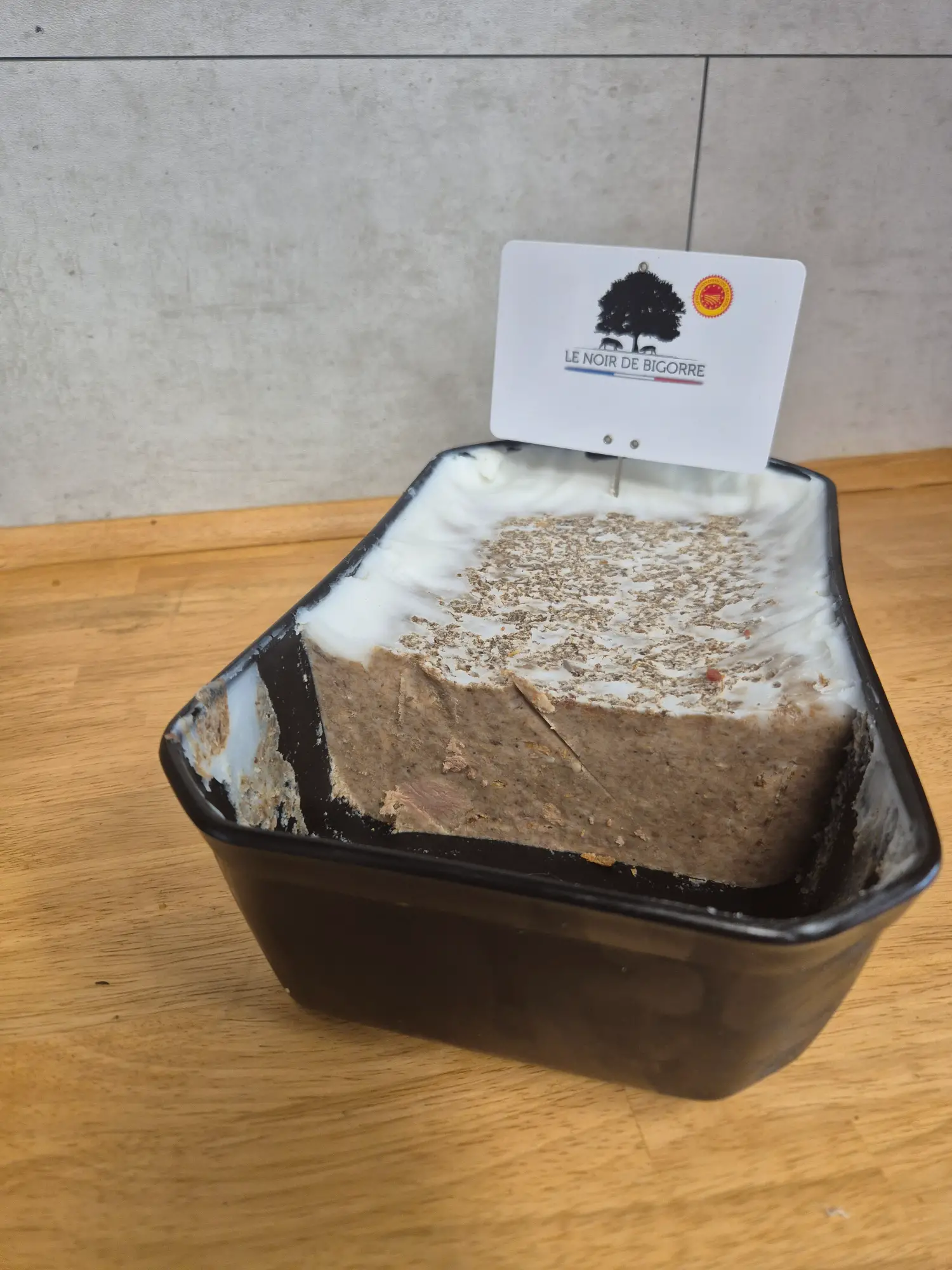 rillette PORC NOIR DE BIGORRE
